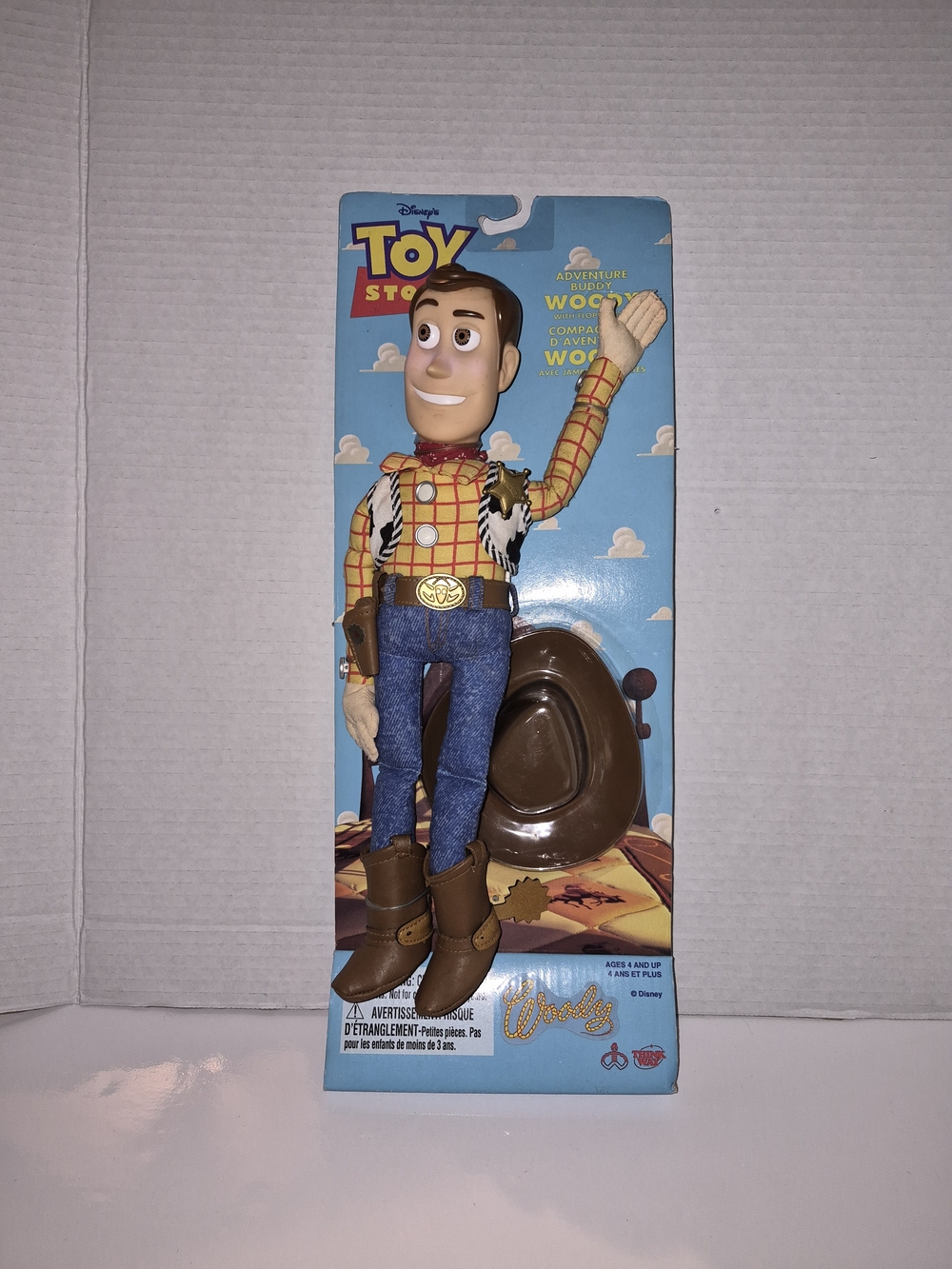 Vintage 1995 Thinkway Toys Disney Pixar Toy Story Sheriff Woody doll rare
